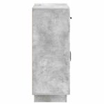 vidaXL Servírovacia skriňa so zásuvkou Betónovo sivá 66 x 34,5 x 87 cm – Obrázok 7