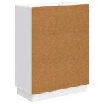 vidaXL Servírovacia skriňa Biela s vysokým leskom 66 x 34,5 x 87 cm – Obrázok 8