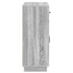 vidaXL Servírovacia skriňa so zásuvkou Sivá sonoma 66 x 34,5 x 87 cm – Obrázok 7