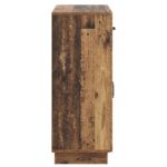 vidaXL Servírovacia skriňa so zásuvkou Staré drevo 66 x 34,5 x 87 cm – Obrázok 7