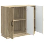 vidaXL Servírovacia skriňa Dub sonoma 89 x 34,5 x 77 cm – Obrázok 5