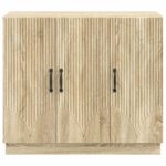 vidaXL Servírovacia skriňa Dub sonoma 89 x 34,5 x 77 cm – Obrázok 6