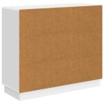 vidaXL Servírovacia skriňa Biela s vysokým leskom 89 x 34,5 x 77 cm – Obrázok 8