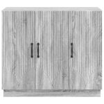 vidaXL Servírovacia skriňa Sivá sonoma 89 x 34,5 x 77 cm – Obrázok 6