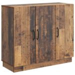 vidaXL Servírovacia skriňa Staré drevo 89 x 34,5 x 77 cm – Obrázok 2