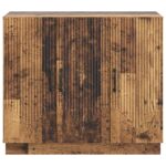 vidaXL Servírovacia skriňa Staré drevo 89 x 34,5 x 77 cm – Obrázok 6
