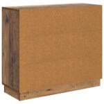vidaXL Servírovacia skriňa Staré drevo 89 x 34,5 x 77 cm – Obrázok 8