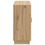 vidaXL Servírovacia skriňa Dub artisan 89 x 34,5 x 77 cm – Obrázok 7