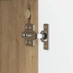 vidaXL Servírovacia skriňa Dub artisan 89 x 34,5 x 77 cm – Obrázok 9