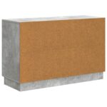 vidaXL Servírovacia skriňa so zásuvkou Betónovo sivá 89 x 34,5 x 57 cm – Obrázok 8
