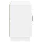 vidaXL Servírovacia skriňa Biela s vysokým leskom 89 x 34,5 x 57 cm – Obrázok 7