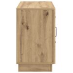 vidaXL Servírovacia skriňa so zásuvkou Dub artisan 89 x 34,5 x 57 cm – Obrázok 7