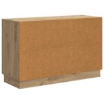 vidaXL Servírovacia skriňa so zásuvkou Dub artisan 89 x 34,5 x 57 cm – Obrázok 8