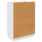 vidaXL Servírovacia skriňa Biela 66 x 34,5 x 92 cm Kompozitné drevo – Obrázok 7