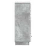 vidaXL Servírovacia skriňa so zásuvkou Betónovo sivá 66 x 34,5 x 92 cm – Obrázok 6