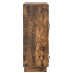 vidaXL Servírovacia skriňa so zásuvkou Dymový dub 66 x 34,5 x 92 cm – Obrázok 6