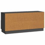 vidaXL TV skrinka Čierna 102 x 34,5 x 47 cm Kompozitné drevo – Obrázok 8