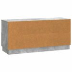 vidaXL TV skrinka Betónovo sivá 102 x 34,5 x 47 cm Kompozitné drevo – Obrázok 8