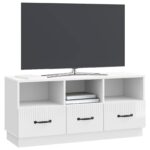 vidaXL TV skrinka Biela s vysokým leskom 102 x 34,5 x 47 cm – Obrázok 3