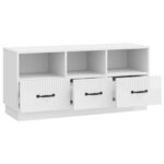 vidaXL TV skrinka Biela s vysokým leskom 102 x 34,5 x 47 cm – Obrázok 5