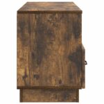 vidaXL TV skrinka Dymový dub 102 x 34,5 x 47 cm Kompozitné drevo – Obrázok 7