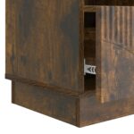 vidaXL TV skrinka Dymový dub 102 x 34,5 x 47 cm Kompozitné drevo – Obrázok 9