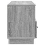 vidaXL TV skrinka Sivá sonoma 102 x 34,5 x 47 cm Kompozitné drevo – Obrázok 7