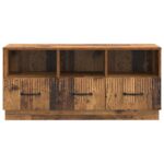 vidaXL TV skrinka Staré drevo 102 x 34,5 x 47 cm Kompozitné drevo – Obrázok 6