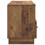 vidaXL TV skrinka Staré drevo 102 x 34,5 x 47 cm Kompozitné drevo – Obrázok 7