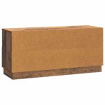 vidaXL TV skrinka Staré drevo 102 x 34,5 x 47 cm Kompozitné drevo – Obrázok 8