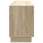 vidaXL TV skrinka Dub sonoma 150 x 31 x 47 cm Kompozitné drevo – Obrázok 7