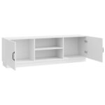 vidaXL TV skrinka Biela s vysokým leskom 150 x 31 x 47 cm – Obrázok 5