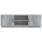 vidaXL TV skrinka Sivá sonoma 150 x 31 x 47 cm Kompozitné drevo – Obrázok 6