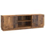 vidaXL TV skrinka Staré drevo 150 x 31 x 47 cm Kompozitné drevo – Obrázok 2