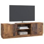 vidaXL TV skrinka Staré drevo 150 x 31 x 47 cm Kompozitné drevo – Obrázok 3