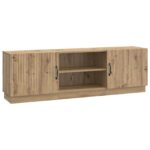 vidaXL TV skrinka Dub artisan 150 x 31 x 47 cm Kompozitné drevo – Obrázok 2