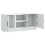 vidaXL TV skrinka Biela 102 x 34,5 x 47 cm Kompozitné drevo – Obrázok 5