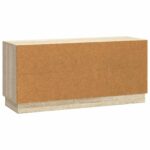 vidaXL TV skrinka Dub sonoma 102 x 34,5 x 47 cm Kompozitné drevo – Obrázok 8