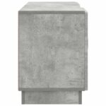 vidaXL TV skrinka Betónovo sivá 102 x 34,5 x 47 cm Kompozitné drevo – Obrázok 7