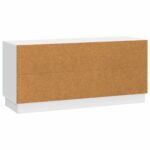 vidaXL TV skrinka Biela s vysokým leskom 102 x 34,5 x 47 cm – Obrázok 8