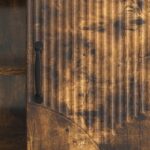 vidaXL TV skrinka Dymový dub 102 x 34,5 x 47 cm Kompozitné drevo – Obrázok 10