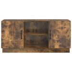 vidaXL TV skrinka Dymový dub 102 x 34,5 x 47 cm Kompozitné drevo – Obrázok 6