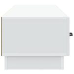 vidaXL TV skrinka Biela 147 x 34,5 x 27 cm Kompozitné drevo – Obrázok 7