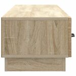 vidaXL TV skrinka Dub sonoma 147 x 34,5 x 27 cm Kompozitné drevo – Obrázok 7