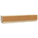 vidaXL TV skrinka Dub sonoma 147 x 34,5 x 27 cm Kompozitné drevo – Obrázok 8