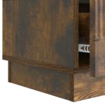vidaXL TV skrinka Dymový dub 147 x 34,5 x 27 cm Kompozitné drevo – Obrázok 9