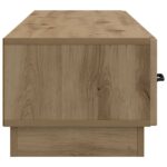 vidaXL TV skrinka Dub artisan 147 x 34,5 x 27 cm Kompozitné drevo – Obrázok 7