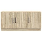 vidaXL TV skrinka Dub sonoma 99 x 34,5 x 47 cm Kompozitné drevo – Obrázok 6