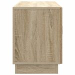 vidaXL TV skrinka Dub sonoma 99 x 34,5 x 47 cm Kompozitné drevo – Obrázok 7