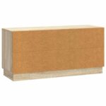 vidaXL TV skrinka Dub sonoma 99 x 34,5 x 47 cm Kompozitné drevo – Obrázok 8